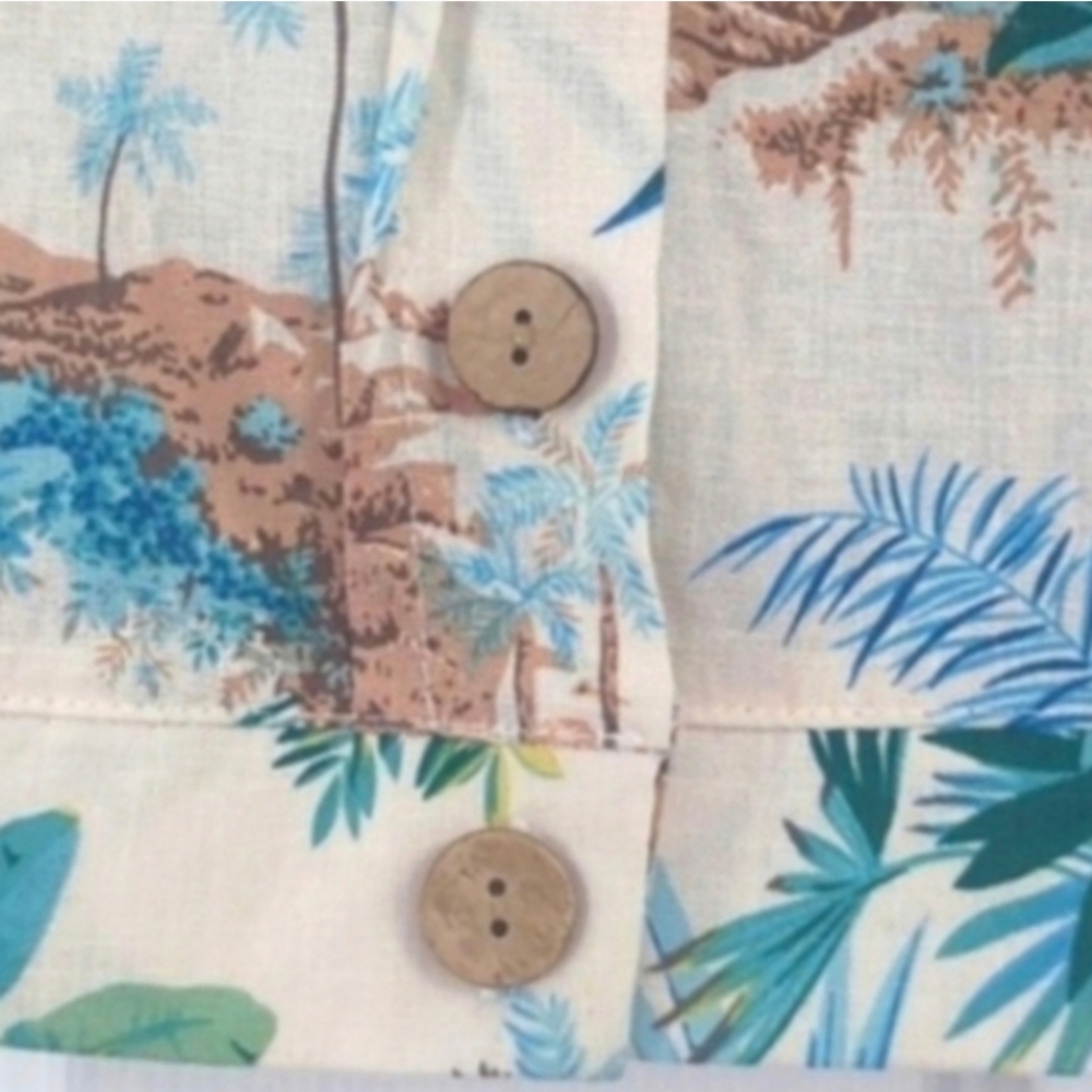 C&C Calfornia Tropical Cropped Jacket or Crop Top Xs - Picture 4 of 7
